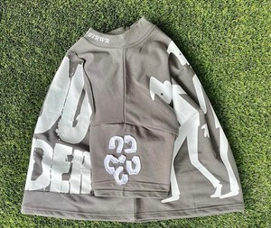 เสื้อยืดสตรีทแวร์ทรงโอเวอร์ไซส์สั่งทำพิเศษ ผ้าฝ้าย 100% เนื้อหนา ทรงบ็อกซี่ พิมพ์ลายพัฟฟ์กราฟิก ล้างสีแบบแอซิดวอช สไตล์วินเทจ สำหรับผู้ชาย - Product Image 3