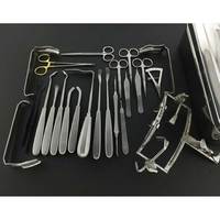 Ensemble d'instruments chirurgicaux orthopédiques pour palatisme, 25 pièces, kit de chirurgie orale maxillo-faciale, instruments en acier inoxydable