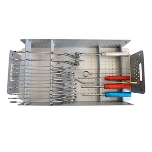 Ensemble d'instruments chirurgicaux pour la décompression vertébrale, la fixation vertébrale, la préparation osseuse et la chirurgie orthopédique professionnelle - Product Image 3