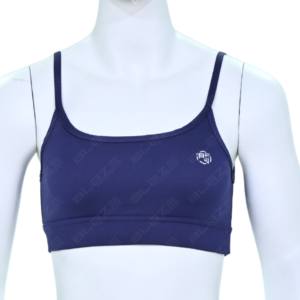 XW-Q070 Soutien-gorge de sport à fort impact avec logo personnalisé pour femme, haut court de sport sans dos, rembourré, pour la gym, le fitness et la course à pied - Product Image 3