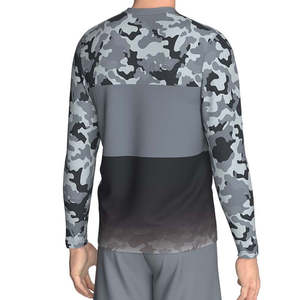 Camisa de Pesca de Manga Larga para Hombre con Protección Solar UPF 50, Secado Rápido, Transpirable, Sublimada, de Poliéster - Product Image 6