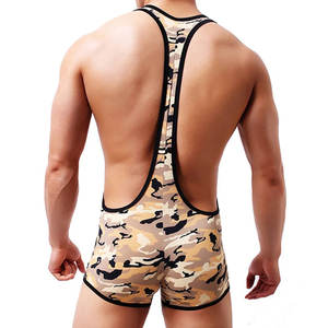Sous-vêtements pour hommes : Maillots de lutte, Combinaisons de musculation, Justaucorps, Corsets, Shorts - Product Image 5