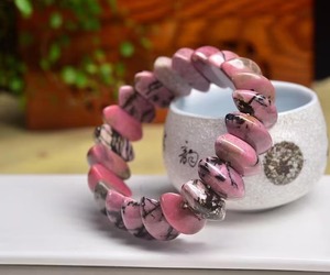 Bracelet artisanal en résine acrylique et lucite, perles géométriques colorées, pour femmes et enfants, cadeau d'anniversaire, de fête ou de mariage, GF - Product Image 2