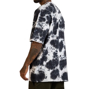 Camiseta de Algodón 100% con Estampado Tie-Dye para Hombre, Nuevo Diseño, Patrón Sólido, Hecho a Medida, Alta Calidad, Ropa de Verano-FTI-MTS-006 - Product Image 2