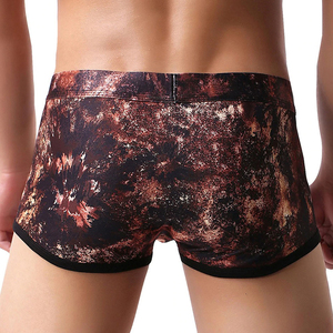 Sous-vêtements pour hommes respirants, de haute qualité, écologiques, antibactériens, boxers et caleçons, en spandex/polyester, sur mesure - Product Image 6