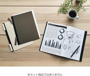 GANRAKU KOKUYO BIZRACK Clip Notebook <b>A4</b> Minimalist Portable Clip Folder Refillable Paper Organizer for Office Meeting Study - Product Image 5