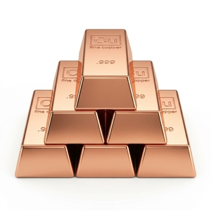 High Purity Copper Ingot 99.99% Electrolytic Copper Metal Ingot refined copper <b>raw</b> <b>material</b> Bulk Supply Factory Price MOQ 5MT - Product Image 1
