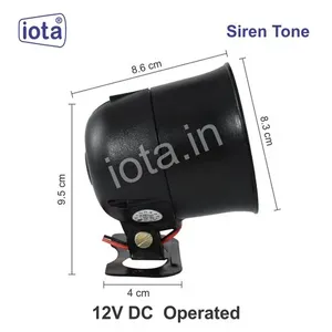 ไซเรนอิเล็กทรอนิกส์ KEN124 ไซเรนล็อคกลาง 12V DC - Product Image 3