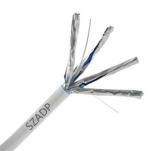 Câble réseau extérieur Cat7 SSTP SFTP <span class=keywords><strong>Lan</strong></span> <span class=keywords><strong>Cable</strong></span> 23AWG 4 paires de câbles en cuivre torsadé de catégorie <span class=keywords><strong>7</strong></span> - Product Image 4