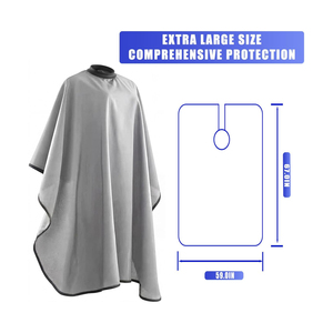 Cape de coiffure avec trous pour les bras, qualité supérieure, usage professionnel en salon, vente en gros, personnalisation, OEM, ODM 2026 - Product Image 5