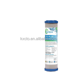 Purificateur d'eau certifié ISO 9001 et 14001 pour la maison, filtre à eau domestique 1 micron avec cartouche de charbon actif CTO à changement facile - Product Image 1