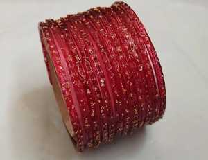 Bracelets en verre goutte de pluie de qualité supérieure pour filles - Texture transparente à pois dorés, style unique, disponibles en 25 couleurs, qualité supérieure - Product Image 1