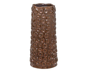 Jarrón de Flores de Aluminio Estilo Artesanal con Silueta Curva Refinada para Decoración de Interiores de Lujo - Product Image 3