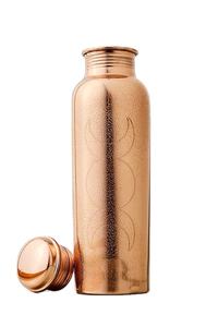 Bouteille en cuivre naturel serti Design moderne verres en plastique mat fini ustensiles de cuisine eau potable directe accessible pour - Product Image 5