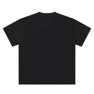 310G Men Spring Summer Heavyweight <b>T</b>-Shirt American Pure Cotton Trendy Brand Solid Color Short-Sleeved Shirt for Teenagers - Product Image 2