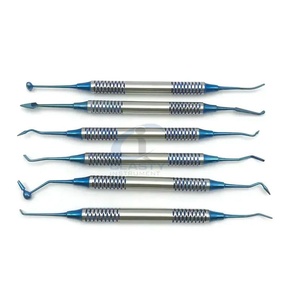 Kit de chirurgie implantaire dentaire - Ensemble complet avec compresseur osseux, élévateurs et instruments chirurgicaux pour l'implantologie - Product Image 3