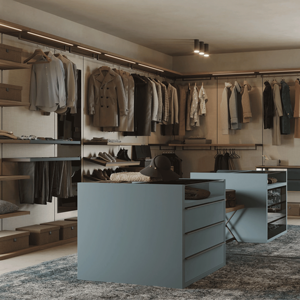 JY Project Customized Convertible Extendable Wooden Wardrobe Drawer Cabinet EU Frameless Bedroom Dresser Modern Closet Furniture - Product Image 4