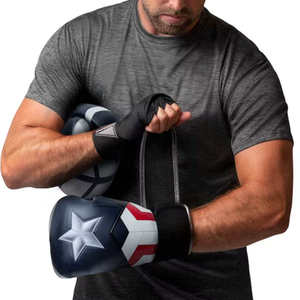 Gants de boxe Foresight Enterprises en cuir véritable antidérapants à lacets pour hommes et femmes, usage domestique - Product Image 2