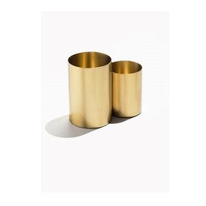 Venta al por mayor de fábrica: Tarro de metal redondo dorado personalizado para velas de aromaterapia, tarro de acero inoxidable - Product Image 3