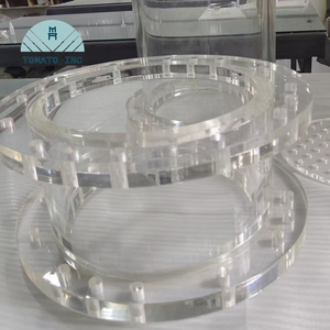 Fabricación de Bridas de Acrílico y Acero Inoxidable Personalizadas TOMATO, Mecanizado CNC de PMMA para Procesamiento de Orificios Roscados en Acrílico - Product Image 1