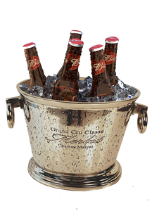 Seau à glace en aluminium pour vin, refroidisseur à champagne en métal pour la maison, le bar, les fêtes et les restaurants, 38,1Lx24,13Wx24,13H cm - Product Image 6