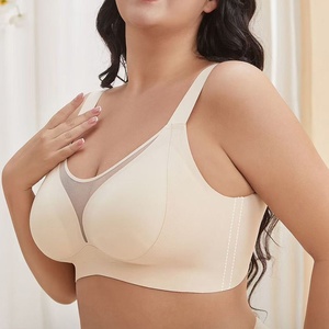 Sujetador Moldeador Talla Grande 5XL para Mujer, Sin Costuras, de Una Pieza, Sin Varillas, Transpirable, Copa Completa, para Senos Grandes, Lencería Sexy con Efecto Push-Up - Product Image 4