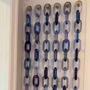 Chaîne décorative en résine de qualité supérieure, élégante décoration murale artisanale en acrylique pour la décoration intérieure moderne - Product Image 6