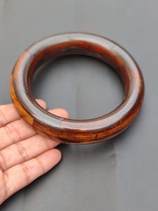 Brazalete Artesanal Ecológico de Hueso, Estilo Rústico Natural, Étnico Tribal Bohemio, Joyería Moderna para Mujer - Product Image 2