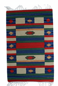 Tapis de sol/tapis de couloir réversibles lavables en coton fait main à motif floral, pour la maison et les voyages, vente en gros - Product Image 3