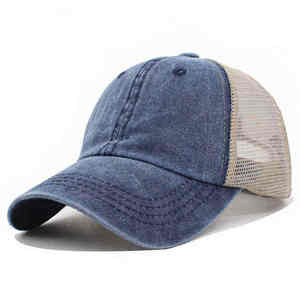 Gorra Trucker Unisex Ajustable Más Vendida, Gorras Deportivas con Logotipo Bordado Personalizado, Gorra de Béisbol de 5 Paneles en Blanco - Product Image 1