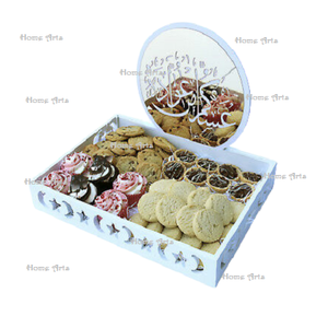 Bandeja rectangular de madera Eid Mubarak de calidad premium, tamaño personalizado, bandeja para servir durante el Ramadán para hoteles. - Product Image 6