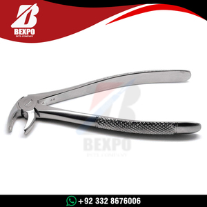 Pinzas Dentales con Empuñadura Moleteada para Extracción de Dientes, Instrumento Quirúrgico Alemán de Acero Inoxidable 2026 - Product Image 4