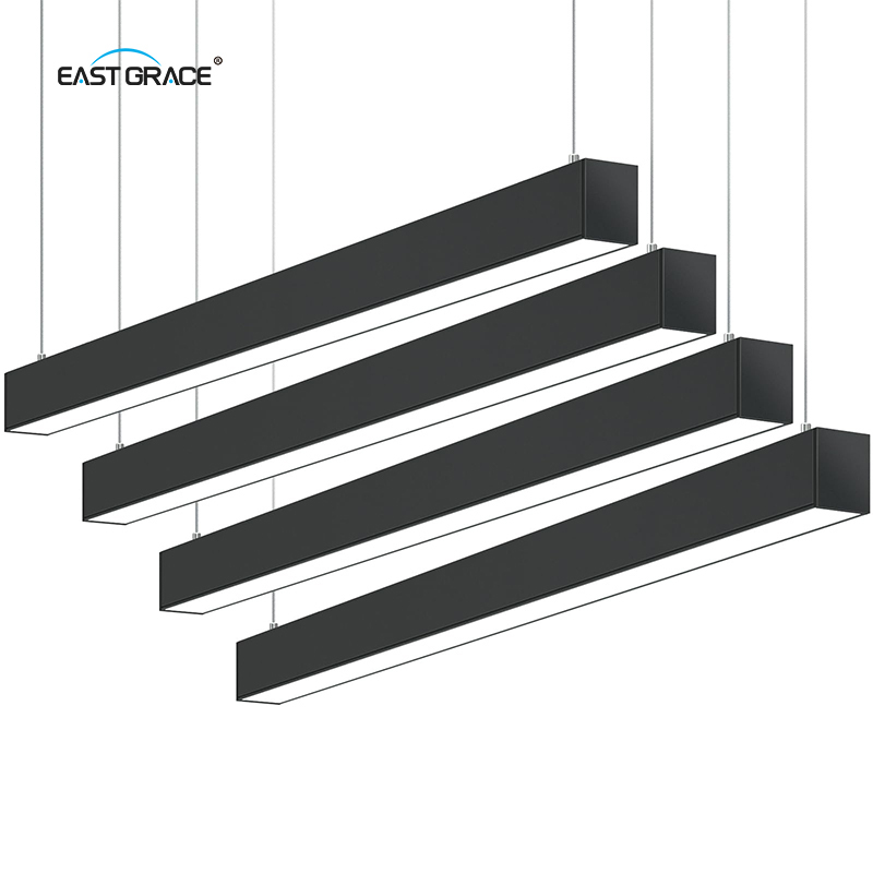 Dimmable Linear LED Light with Metal+PS Housing Long Lifespan Easy Surface or Suspension Installation