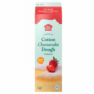 Meilleure Vente Crème Non Laitière en Gros Fabrication OEM/ODM HALAL Pâtisserie Goût Gâteau au Fromage au Coton 1KG Bon Prix Fournisseur - Product Image 1