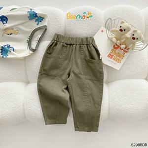 Conjunto de Ropa para Niños de Alta Calidad, Algodón Informal y Cómodo con Estampado de Dinosaurios, Ropa de Moda para Niños Pequeños de Primavera y Otoño - Product Image 4