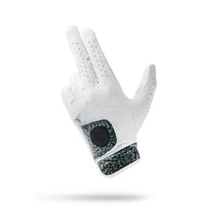 Custom Private Label Cabretta Men's and Ladies' <b>Light</b> Golf <b>Gloves</b> <b>with</b> Embroidery Easy Grip on Left and Right Hand for Sports - Product Image 1