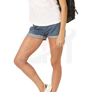 Ropa de Mezclilla de Moda para Uso Diario, Shorts de Mezclilla Premium para Mujer, Corte Relajado, Colección de Ropa Casual de Verano - Product Image 1