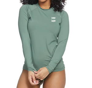 Camiseta de Protección Solar Unisex con Estampado Digital Personalizado, Manga Larga, UPF50+, Secado Rápido, Tela Elástica de 220g, para Surf, Buceo y Playa - Product Image 4