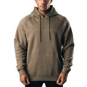 Sudadera con Capucha Oversize de Algodón Grueso para Hombre, Ajuste Musculoso, con Logo Personalizado, Venta al por Mayor - Product Image 2