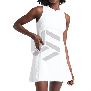 Nouveautés : Tenue de tennis florale sans manches pour femme, en Spandex/Polyester, respirante et anti-humidité, modèle le plus vendu - Product Image 1