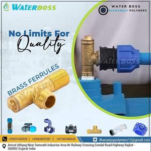 Low-Pressure Golden Brass Ferrule 15MM Chemical & Corrosion Resistant UV Resistant Hose Connection Plumbing Fittings - Product Image 5