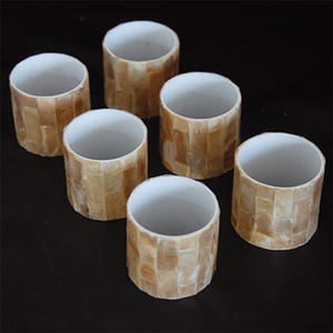 Caja de Conchas Marinas para Manualidades, Joyería de Conchas, Caja de Papel de Seda, Artesanía y Manualidades con Motivos Artísticos, Tamaño D 4 X 4.5 cm - Product Image 1