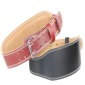 Meilleure Vente Ceinture de Musculation en Cuir Robuste pour Hommes et Femmes, Soutien Dorsal pour Entraînement en Salle de Sport et Fitness - Product Image 1