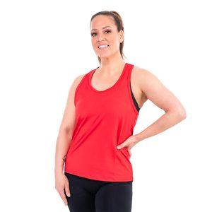 Débardeur de sport pour femme en microfibre de coton de haute qualité, anti-transpiration, sans manches, longueur standard - Product Image 1