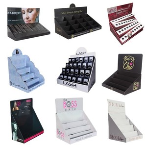Expositor de mostrador de cartón para minoristas, caja de exhibición de papel, expositor de sobremesa para tiendas de cosméticos - Product Image 1