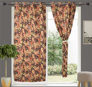 Curtain Cotton Printed Fabric <b>Screen</b> Print Cute Children Adult Curtains Room All Season Low Cost Indian Pur Cotton - Product Image 2