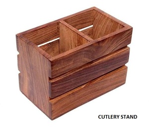 Wood Dekupage Cutlery Napkin Stand Rectangle Vintage Eco-Friendly <b>Storage</b> Box Handle Black <b>Gold</b> Bird Floral Design Kitchen - Product Image 2