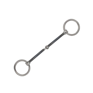 Venta al por mayor de fábrica a bajo precio: Bocados de acero inoxidable personalizados con ganchos bucales recubiertos de goma, cadena de freno OEM para equitación - Product Image 3