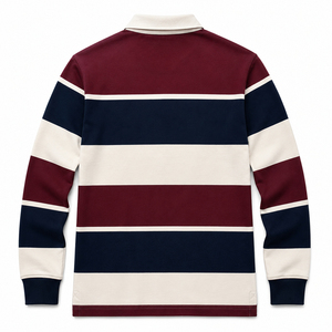 เสื้อโปโลรักบี้ชาย บริการ OEM ผลิตจากโรงงานโดยตรง ปรับราคาได้ ดีไซน์โดดเด่น ผู้ผลิตชั้นนำ เสื้อโปโลรักบี้ชาย - Product Image 5