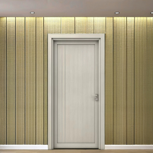 Puerta corredera de madera de 4 paneles de diseño moderno de la mejor calidad resistente a deformaciones con superficie terminada para uso en apartamentos Vietnam ODM - Product Image 5